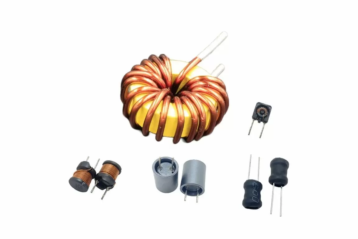 Inductor de potencia con plomo THT